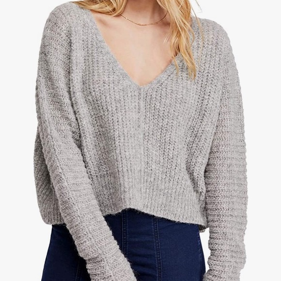 Free People Sweaters - Free People moonbeam v-neck sweater